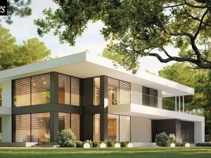 Barcelona típusterv építészeti tervcsomag